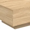 vidaXL Konferenčný stolík Sonoma dub 55x55x31 cm materiál Náhľad obrázku produktu 8