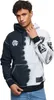 Odzyskana bluza z kapturem NFL Raiders Ink Dye Effect On Podgląd zdjęcia produktu 9