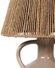 BELIANI Tischlampe Taupe Keramik Vasenform 51 cm Produktbild-Vorschau 7