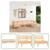 The Living Store 6-tlg. Garten-Lounge-Set Massivholz Kiefer Produktbild-Vorschau 7
