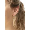 Celesta Gold Ohrring 375/- Gold 1,8cm gelb Zirkonia weiß Produktbild-Vorschau 3