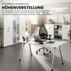 bümö Schreibtisch Serie-A - Nachbildung Ahorn, Größe:  200 Produktbild-Vorschau 2