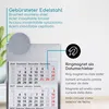 Timr Tischkalender zum Aufstellen aus Edelstahl I Für 2 Produktbild-Vorschau 4