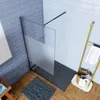 120x200cm Milchglasstreifen Duschabtrennung Walk In Produktbild-Vorschau 2