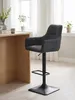 2er Set Barhoker Bistrohocker Dora - Bezug Velvet/Webstoff Produktbild-Vorschau 3