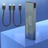 Gehäuse - SSD Adapter - M.2 NVMe SATA PCIe - USB-C Gen2 - Produktbild-Vorschau 7