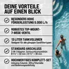 MONZANA® Filtro per Piscina 5000 l/h fino a 15.000L incl. Anteprima dell’immagine prodotto 8