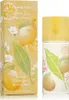 A perfume box and bottle with a lemon and floral design. Produktbild-Vorschau