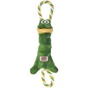 Kong Knoten Frosch Plüschtier Grün  Grün One Size Produktbild-Vorschau 3