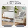 Echtes Lammfell 100cm Schaffell 100 % Naturfell – Produktbild-Vorschau 8