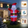 Muñeco de Navidad inflable XXL con luces LED - 400 cm - Vista previa de la imagen del producto 2