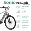 Tretwerk Sonic Pedelec 28 Zoll E Bike Trekkingrad 160 - 180 Produktbild-Vorschau 3