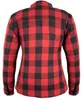 Damen Aramid Motorradhemd mit Protektoren Slim Fit Produktbild-Vorschau 3