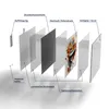 DEQOART Glasbild Echtglas 30x30 cm 'Floraler Farbtanz' Produktbild-Vorschau 7