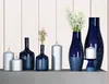 Gilde Vase, "Sky", Keramik, blau, VE 2, H. 31 cm, D. 12 cm Produktbild-Vorschau 1