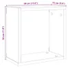 vidaXL Mensole a muro cubo 6 pz. Rovere artigianale Anteprima dell’immagine prodotto 7