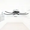 IMPTS LED Deckenleuchte 21W Modern Deckenlampe Schwarz mit Produktbild-Vorschau 5