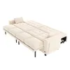 Merax L-förmiges 4-Sitzer Ecksofa Schlafsofa mit Produktbild-Vorschau 10