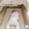 Bettschlange 300 cm Dunkelbeige - Nestchen für Baby-, Produktbild-Vorschau 2