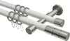 Interdeco Gardinenstange / Vorhangstange Weiß / Produktbild-Vorschau 1