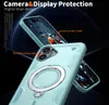 Dual Layer Hülle für iPhone 16 Plus Metall Ring Ständer Produktbild-Vorschau 6