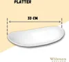 Wilmax Servierplatte 33 x 18.5 cm aus Porzellan, Weiß Produktbild-Vorschau 5
