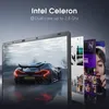 A laptop screen displaying a sports car, with other app windows layered behind it. Produktbild-Vorschau