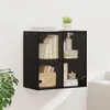 Nástěnná skříňka Černý dub 68 x 37 x 68,5 cm kompozitní Náhled obrázku produktu 3