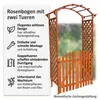 Mucola Rosenbogen mit Tor Pergola Rankhilfe Torbogen Produktbild-Vorschau 11