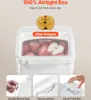 A food storage container with apples inside, demonstrating its airtight feature. Náhled obrázku produktu