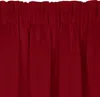 Vorhang BLACKOUT rot 135x270 cm Kräuselband Produktbild-Vorschau 4