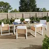 Merax Polyrattan-Esstisch-Set für 6 Personen, wetterfest Produktbild-Vorschau 6