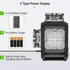An image showing the different power supply options for a laser level tool. Anteprima dell’immagine prodotto