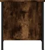 vidaXL TV skříňka kouřový dub 100x40x45 cm odvozený výrobek Náhled obrázku produktu 6