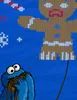style3 Krümelmonster Ugly Sweater Herren T-Shirt kekse Produktbild-Vorschau 2
