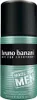 A product shot of a Bruno Banani deodorant spray can. Anteprima dell’immagine prodotto
