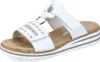 Rieker Alabama/Mirror/Nanao Damenschuhe Pantolette Weiß Productafbeelding-voorbeeld 40
