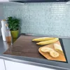 Spritzschutz Herdabdeckplatte Schneidebrett aus Glas Banane Produktbild-Vorschau 2