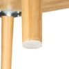 Relaxdays Nachttisch, Rattan-Tür, Holzoptik, HxBxT: 72 x 40 Produktbild-Vorschau 8