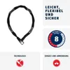 ANTIVOL ABUS Steel-O-Chain 8807K/110 black Voir les images du produit 10
