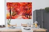 MuchoWow® Poster Gemälde - Bäume - Herbst - Ölgemälde Produktbild-Vorschau 3