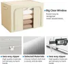 Zimilo 100L Opvouwbare opbergbox voor kleding met Productafbeelding-voorbeeld 5