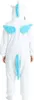 Pigiama Onesie Kigurumi Travestimento Costume Unicorno Anteprima dell’immagine prodotto 3
