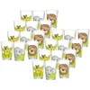 Becher 205ml 3tlg. 6er Set Dschungeltiere Produktbild-Vorschau 2