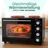 Emerio Mini-Backofen – 2 Kochplatten – 90–230 °C – Ober- & Produktbild-Vorschau 2