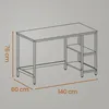 VASAGLE Schreibtisch mit 2 Regale Computertisch 140 x 75 x Produktbild-Vorschau 5