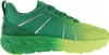 A side view of a green and yellow athletic shoe against a white background. Produktbild-Vorschau