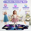 Tanzmatte, Musikmatte, 6-Tasten-Rhythmus-Step-Spielmatte, Produktbild-Vorschau 3