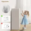 HOMCOM Schuhschrank mit 2 Hochglanz Türen Schuhregal mit 6 Produktbild-Vorschau 8