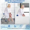 GOPLUS klappbarer Duschhocker, höhenverstellbarer Produktbild-Vorschau 2